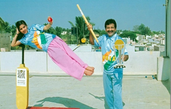 Magician Prasad wishing our Indian cricket team for world cup.