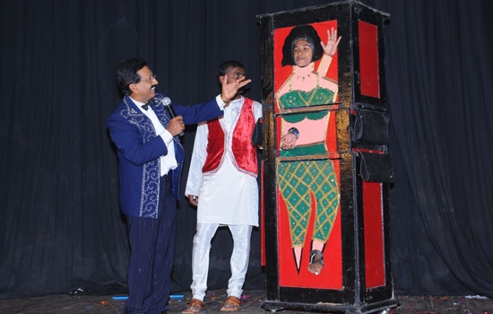 Nagendra Prasad uses Magic to mould society & family members