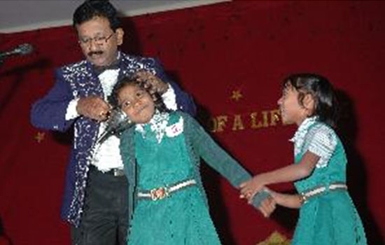 Nagendra Prasad uses Magic to mould society & family members