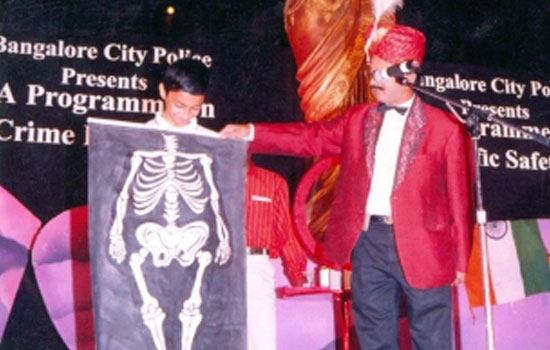 Nagendra Prasad uses Magic to mould society & family members